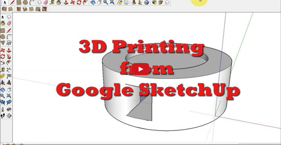 How to convert a sketchup design to an 3D printable object