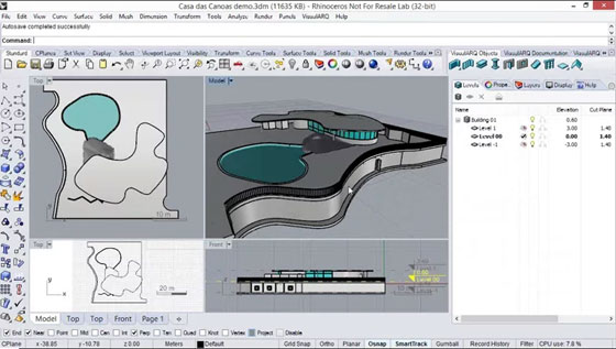 VisualARQ 1.8 - BIM and Architectural Tools for Rhinoceros