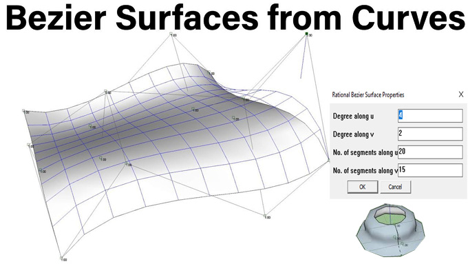 How to use Bezier Surface Plugin in Sketchup Pro