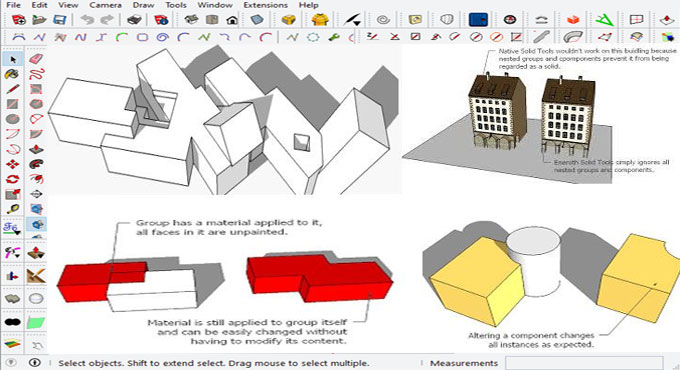 Eneroth Solid Tools for SketchUp Plugin