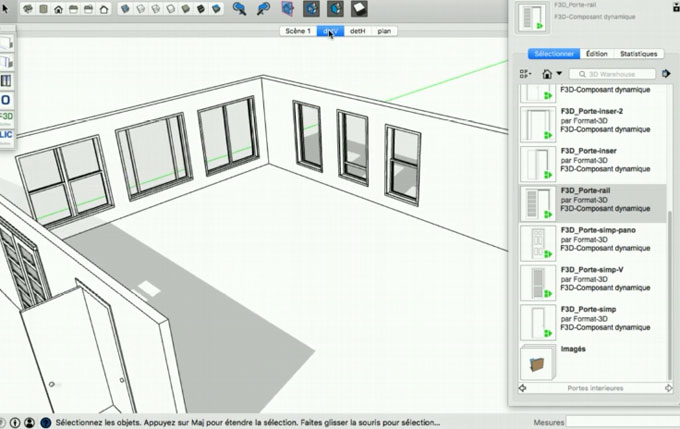 sketchup kitchen extension and plugin