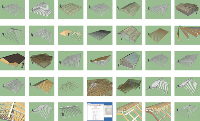 Model Trusses Quickly and Accurately with Medeek Truss Plugin for SketchUp