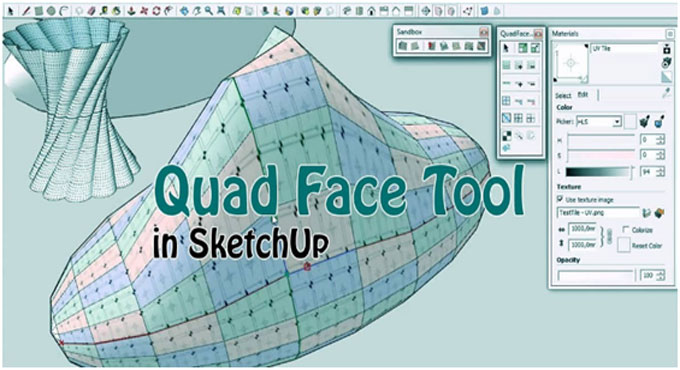 How to use QuadFace Tools in SketchUp
