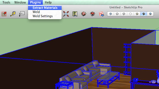 How to create array of objects through Sketchup and CAD