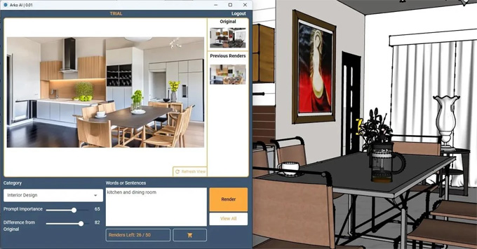 AI Rendering for SketchUp Beginners: A step-by-step Guide for Visualizing your Architecture Designs
