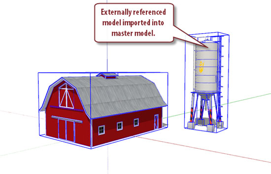 Usefulness of sketchup external reference