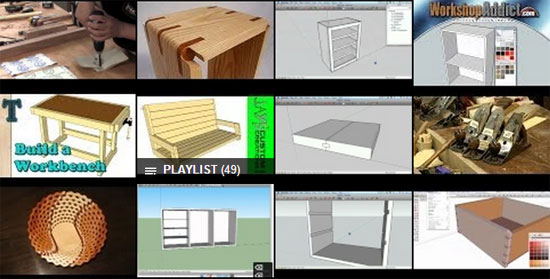 sketchup woodworking taper