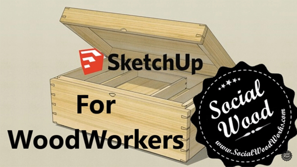 woodworking project with sketchup
