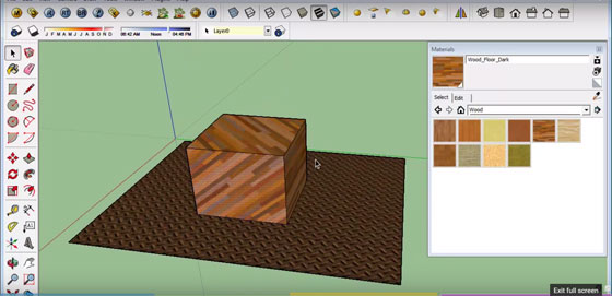 How to customize your sketchup materials