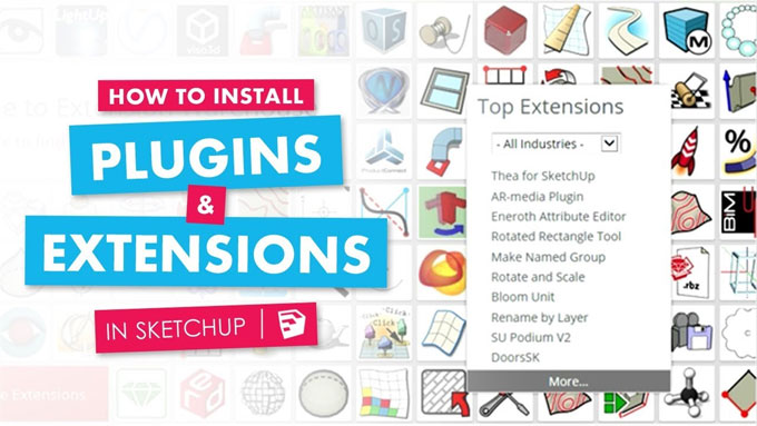 How to Download and Install SketchUp Plugins?