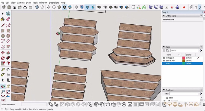 How to Make Stairs in SketchUp