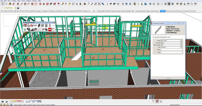 SketchUp as a BIM