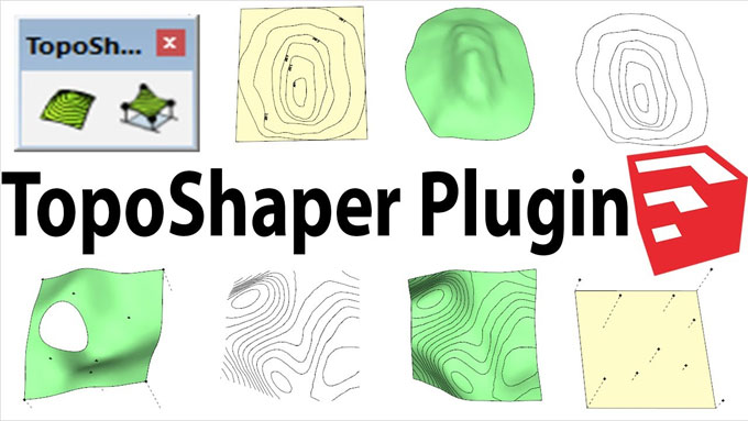 Download TopoShaper Plugin in SketchUp
