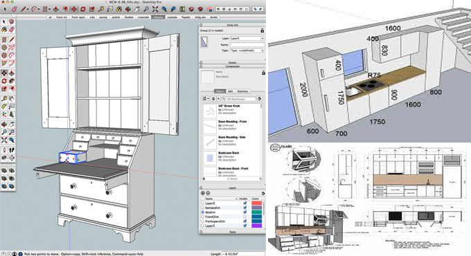 How to Design Furniture on SketchUp