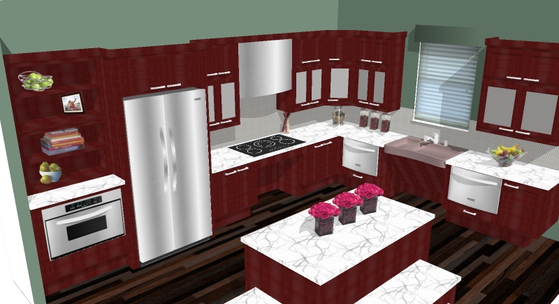 free sketchup extension kitchen