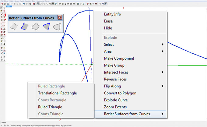 Bezier Surfaces from Curves ? The newest sketchup extension