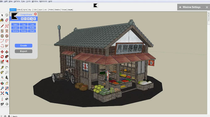 CompoScene ? The newest sketchup extension is just launched