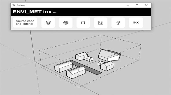 Envimet INX ? The newest sketchup plugin in extension warehouse