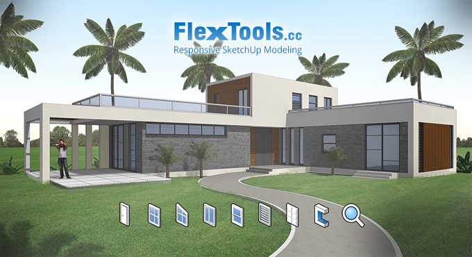 FlexTools - SketchUp Tool for Architects and Designers