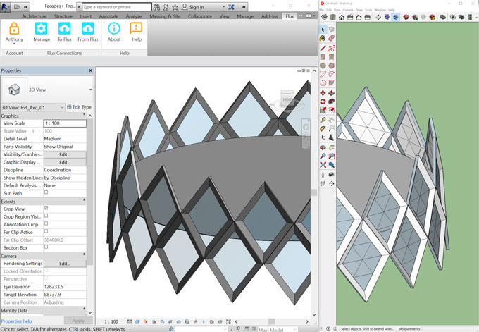 Flux ? The newest sketchup extension