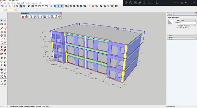 FrameModeler ? A useful sketchup extension for architects