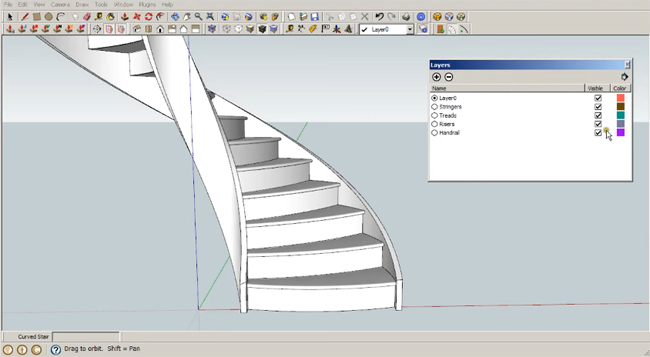 GKWare Stair Maker v1.0.32 for SketchUp