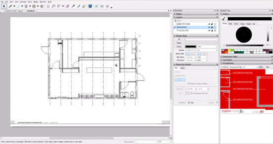 Structural gridlines through Layout and Sketchup