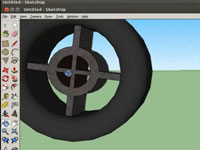 How to Make Car Wheels in Google Sketchup 8