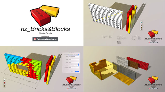 nz_Bricks&Blocks ? The newest sketchup extension