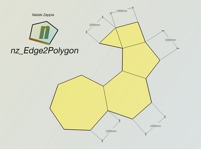 nz_Edge2Polygon ? The newest sketchup extension