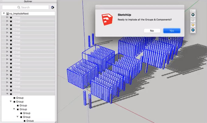 nz_Implode ? The newest sketchup extension