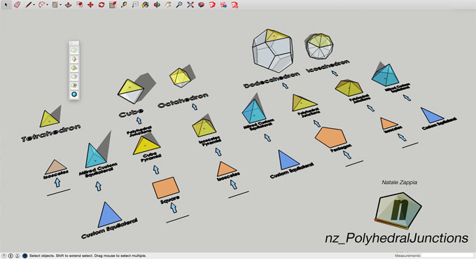 nz_Polyhedral Junctions ? The most updated sketchup extension
