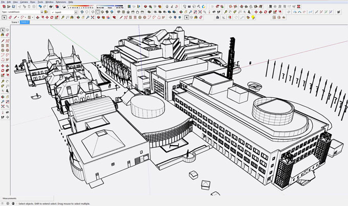 Point Cloud Importers ? The newest sketchup extension