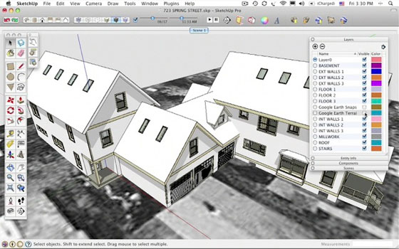 Learn how to create photorealistic roof with sketchup