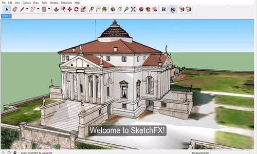 SketchFX Ex 311 for SKetchup फर म डउनलड