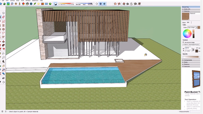 How to design a luxurious villa with sketchup