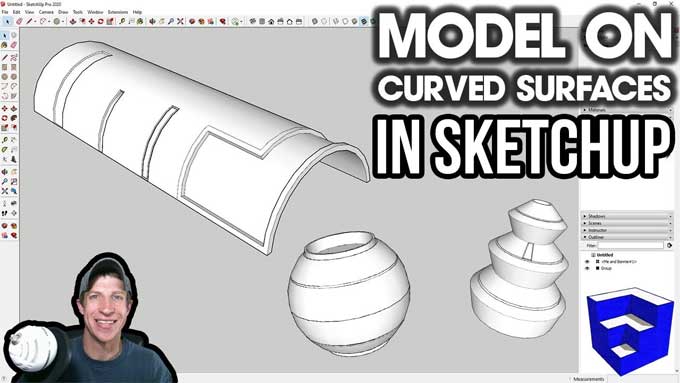 How to Smooth and Round Edges in SketchUp Projects