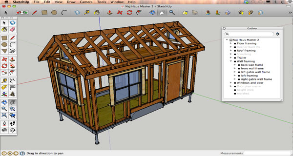 Sketchup Tiny House Design Lesson 2