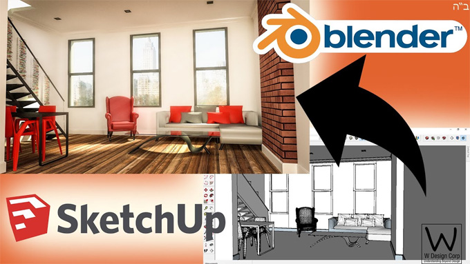 How to Import Sketchup Files on Blender
