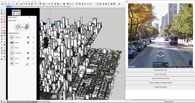 How to use placemaker sketchup extension to model a city instantly