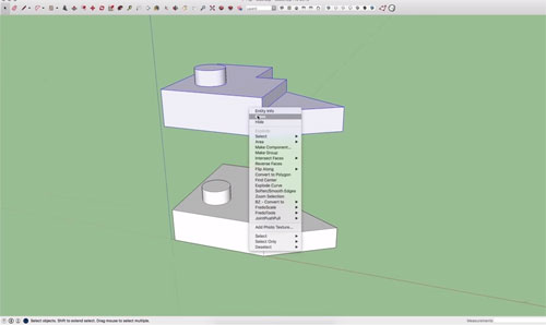 How to mirror geometry efficiently in sketchup