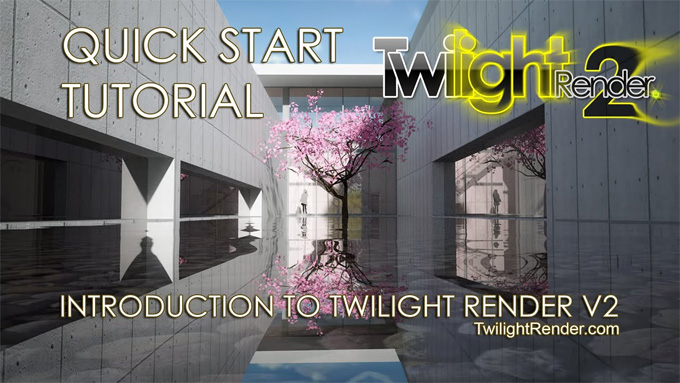 Download Twilight Render to 2025 SketchUp Pro