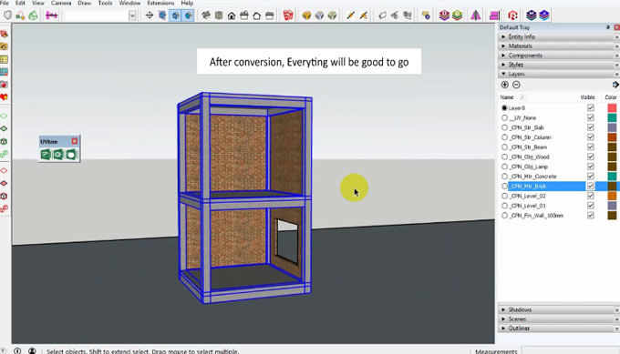 UV bim Report ? The newest sketchup extension