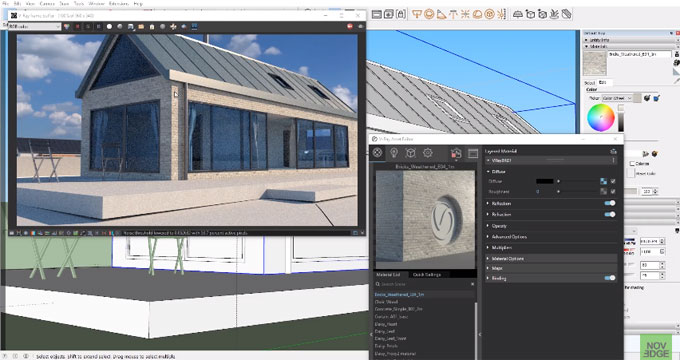 How to create new design scopes in sketchup with v-ray 3.6 and VR Scans