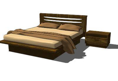 sketchup components 3d warehouse Bed: Bed Bett